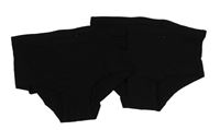 2set - 2x čierne nohavičky zn. H&M