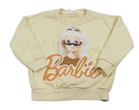 Smotanová mikina s Barbie