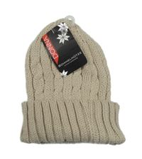 Nové - Béžová vzorovaná čepice 