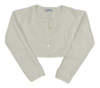 Biely prepínaci crop sveter Mayoral