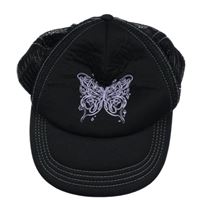 Černá kšiltovka s motýlkem H&M