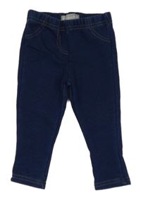 Tmavomodré legíny riflového vzhledu Primark