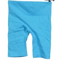 Dámské světlemodré žebrované elastické kraťasy Primark 