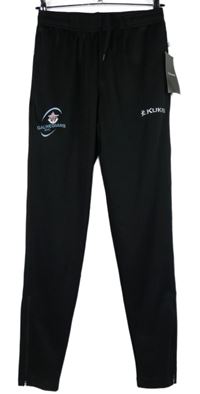 Nové - Pánske čierne športové funkčné tepláky Kukri