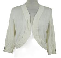 Dámské bílé svetrové bolerko Wallis 