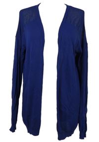 Dámsky tmavomodrý úpletový cardigán River Island