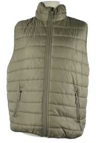 Pánská béžová šusťáková zateplená vesta Identic 