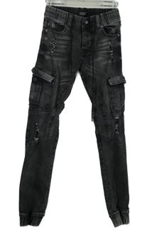 Pánske sivé cargo rifle s vreckami TMRW vel. 28