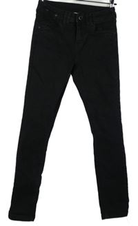 Dámské černé skinny rifle Denim 1982