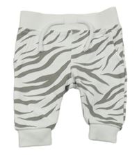 Bielo-sivé vzorované tepláky Primark