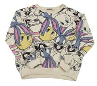 Béžová mikina LOONEY TUNES