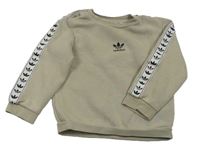 Béžová mikina Adidas