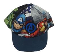 Tmavomodro-barevná kšiltovka - Avengers Marvel