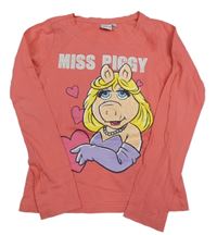 Ružové tričko s Miss Piggy Disney