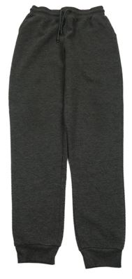 Tmavosivé prešívané tepláky Primark
