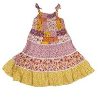 Farebné vzorované šaty Matalan