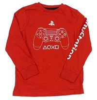 Červené triko PlayStation