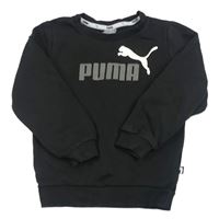 Černá mikina s logem Puma