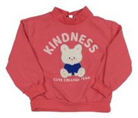 Ružová mikina so zajačikom Fagottino