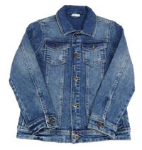 Tmavomodrá riflová bunda s prošoupáním Name it