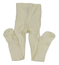 Smetanové punčocháče H&M