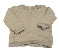 Béžová melírovaná mikina zn., H&M
