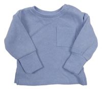 Levandulová rebrovaná mikina s vreckom Primark