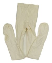 Smotanové pančuchy so srdiečkami H&M