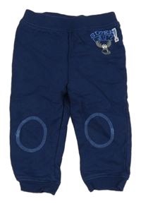 Tmavomodré tepláky s losom Ergee