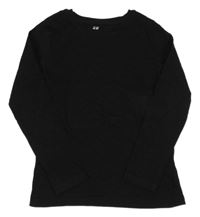 Čierne tričko H&M