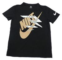 Černé tričko s logem Nike 