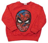 Červená mikina se Spider-manem MARVEL