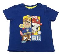 Tmavomodré tričko s Paw Patrol Nickelodeon