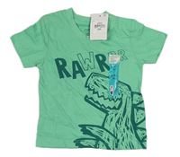 Zelené tričko s dinosaurem Primark
