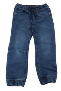 Modré teplákové cuff rifle Lupilu