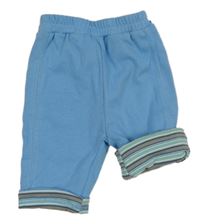 Modré podšité tepláky