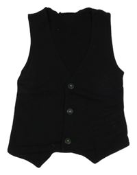 Čierna tepláková vesta Topolino