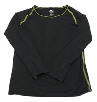 Čierne spodné funkčné tričko Crane