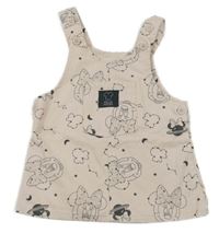 Svetloružové rifľové na traké šaty s Minnie Primark