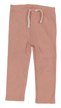 Světlerůžové žebrované legíny PRIMARK