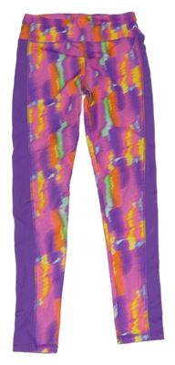 Fialovo-barevné sportovní legíny dunnes