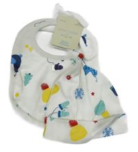 Nové - 2 set - bryndák s obrázky + čepice DUNNES 