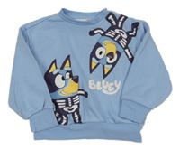 Svetlomodrá mikina s Bluey Primark