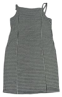 Čierno-biele vzorované šaty Primark