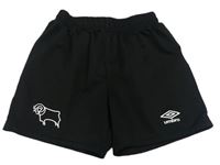 Čierne športové kraťasy s potlačou Umbro