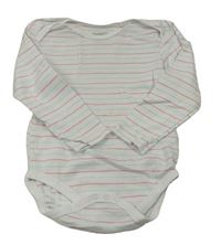 Bielo-modro-ružové pruhované body Lupilu