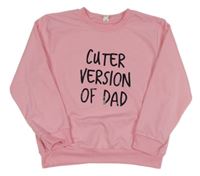 Ružová mikina s nápisom Shein