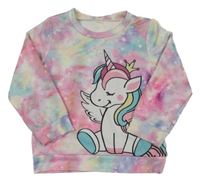 Farebná mikina s jednorožcom
