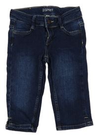 Tmavomodré capri rifle Esprit