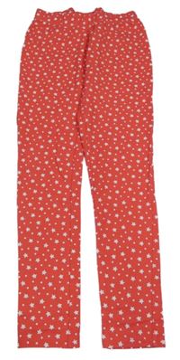 Korálovo-biele tregíny s hviezdami Pepperts